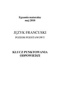 JĘZYK FRANCUSKI