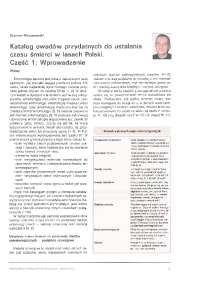 Katalog owadów przydatnych do ustalania czasu śmierci w ...