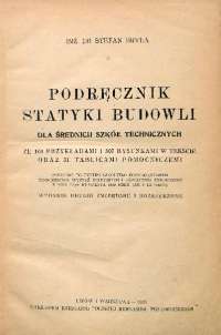 PODRĘCZNIK STATYKI BUDOWLI