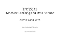Kernels and SVM in Machine Learning and Data Science