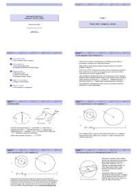 Astronomia sferyczna Wykład 8: RUCHY ZIEMI -