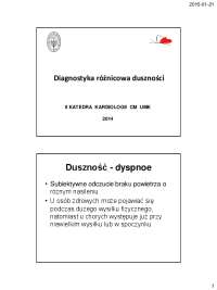 Duszność
