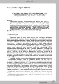 DOSKONALENIE PROCESÓW UTRZYMANIA RUCHU W ...