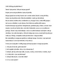 19.05.2020 język polski klasa 5 Temat: Opis postaci. Jaki jest ...