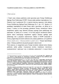 1 Uzasadnienie projektu ustawa – Ordynacja podatkowa z ...