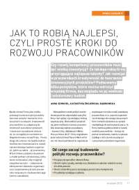 JAK TO ROBIĄ NAJLEPSI, CZYLI PROSTE KROKI DO ...