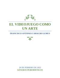 El videojuego con otra perspectiva