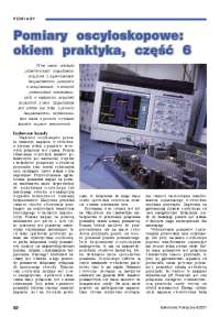 Pomiary oscyloskopowe: okiem praktyka, część 6