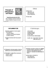 Inflammation and Repair: A Comprehensive Overview