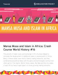 Mansa Musa and Islam in Africa: Crash Course World History ...