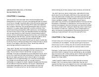 Loomings. CHAPTER 2: The Carpet-Bag.