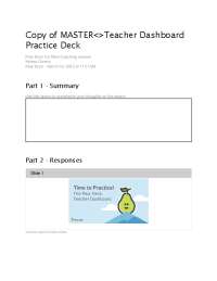 Pear Deck Certified Coaching session