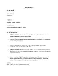 Dermatology introduction made easy