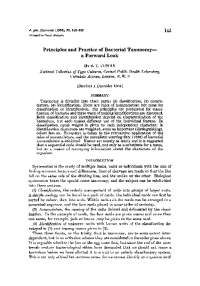 Principles and Practice of Bacterial Taxonomy- a Forward Look