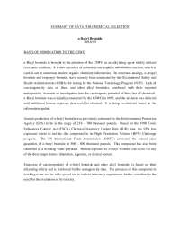 Nomination Background: n-Butyl bromide (CASRN: 109-65-9)