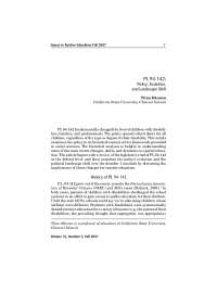PL 94-142: