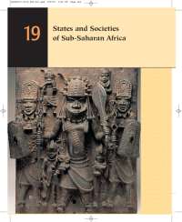 19 States and Societies of Sub-Saharan Africa