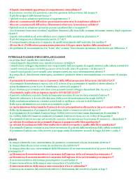 Domande d'esame del corso di fisiologia di Roberto Amici