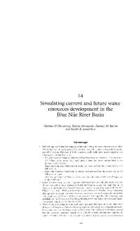 Simulating current and future water resources development in ...