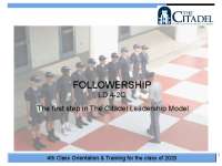 Followership