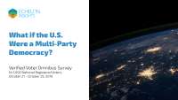 What if the US Were a Multi-Party Democracy?