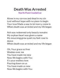 Death Was Arrested