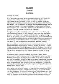 THE STORY STUDY 18 CHAPTER 18 Summary of Chapter | Summaries Literature ...