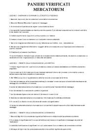 Paniere Completo METODOLOGIA + EXTRA Università Mercatorum AGGIORNATO