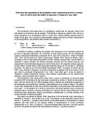 What does the acquisition of the involuntary state construction ...