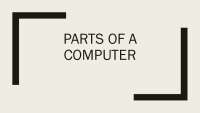 Computer Hardware and Software: A Basic Overview