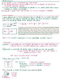 RESUMO CONCEITOS INICIAIS HIDROSTÁTICA