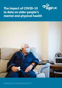 The impact of COVID-19 to date on older people's mental and ...