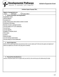 Project Proposal Template | Study notes Business | Docsity
