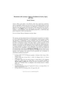 Mountains in the Apologue: Figures of Isolation in Society ...