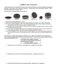 How Much "Stuf" is in an Oreo?