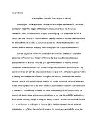 Erika Verberne Analyzing Mary Garrard's “The Allegory of ...