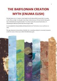 THE BABYLONIAN CREATION MYTH (ENUMA ELISH)