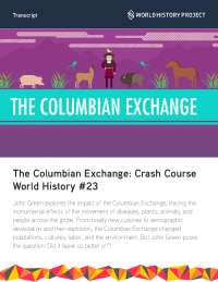 The Columbian Exchange: Crash Course World History #23