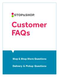 Stop & Shop Store Questions Delivery & Pickup Questions