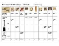 Huexotzinco Math Worksheet Answer Key