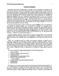 Technical Reports | Study notes Engineering | Docsity