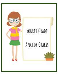 Fourth Grade Anchor Charts
