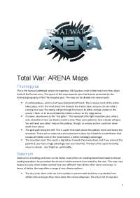 Total War: ARENA Maps