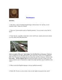 Brainteasers: A Collection of English Language and General Knowledge Puzzles