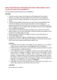 Schema Elogio alla lussuria