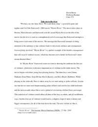 Kevin Burns Professor Rankin Cata: 171 Take me to the river