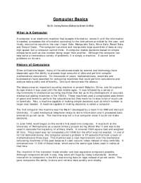Computer Basics