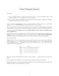 Cantor's Diagonal Argument: Proving the Uncountability of Real Numbers
