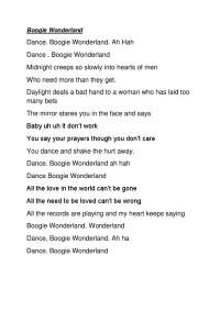Boogie Wonderland