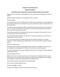 Badminton Rules for SINGLES DOUBLE AND CO-REC 2018